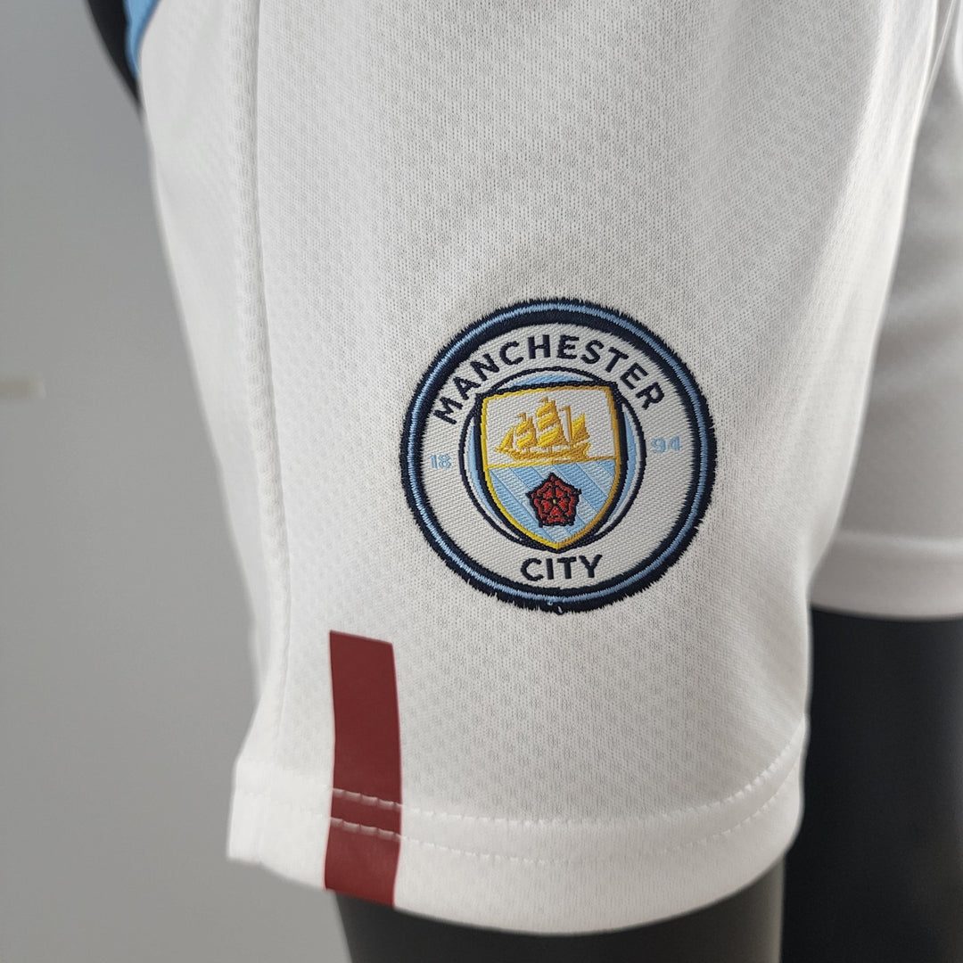 Man city Kids Home Kit 2022/23 - uaessss