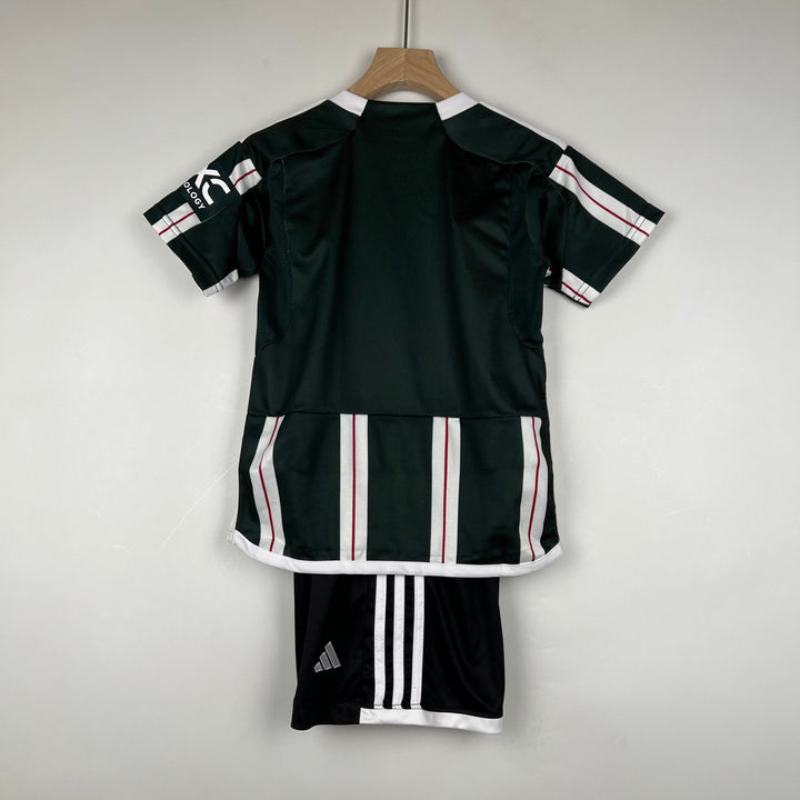 man united AWAY kit kids 2023/24 - uaessss