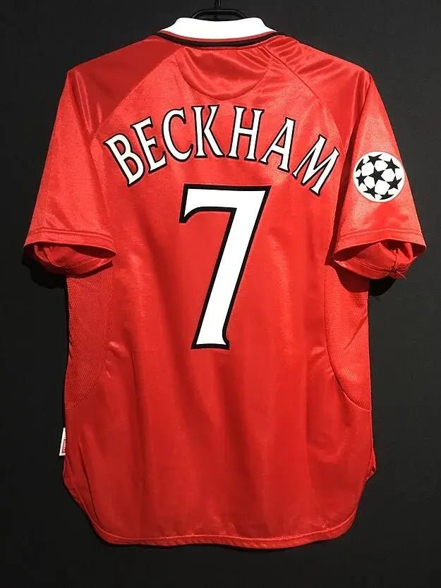 Man United classic 1999 UCL champions BECKHAM 7 - uaessss