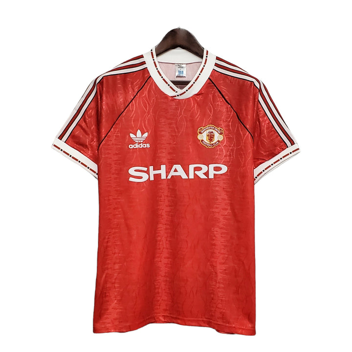 Man United classic Home jersey 90/92 - uaessss