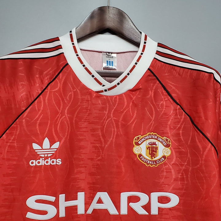 Man United classic Home jersey 90/92 - uaessss