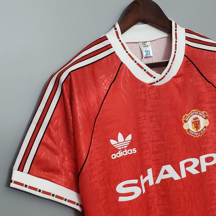 Man United classic Home jersey 90/92 - uaessss