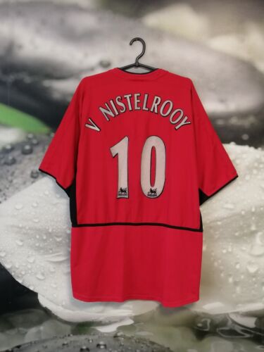 Man United home classic 2002/04 V.NISTELROOY jersey - uaessss