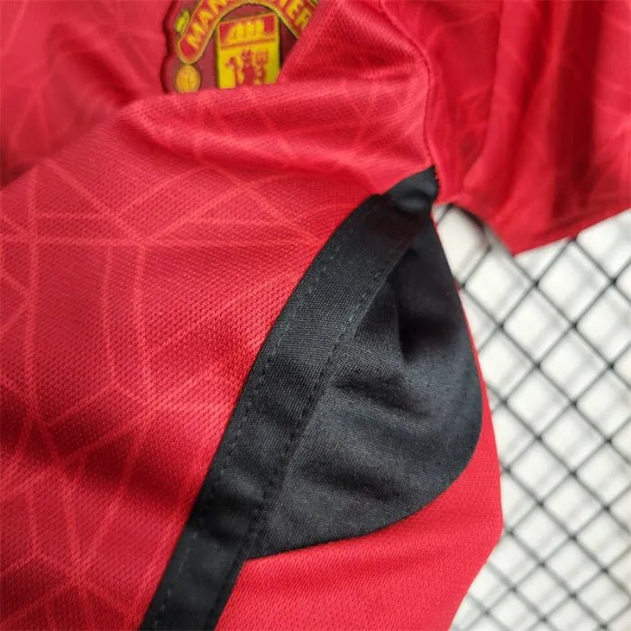 man united home kit kids 2023/24 - uaessss