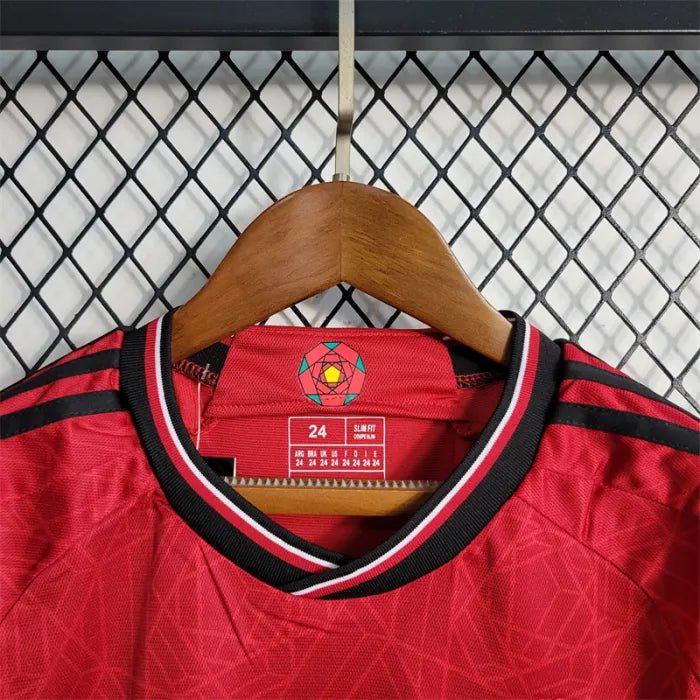 man united home kit kids 2023/24 - uaessss