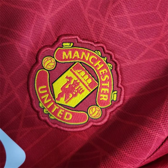 man united home kit kids 2023/24 - uaessss