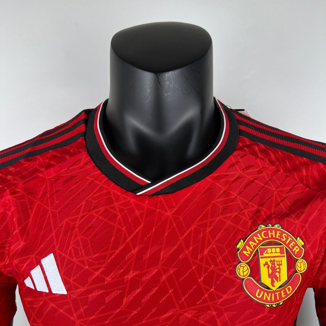 Man United home PLAYER VERSION jersey 2023/24 - uaessss