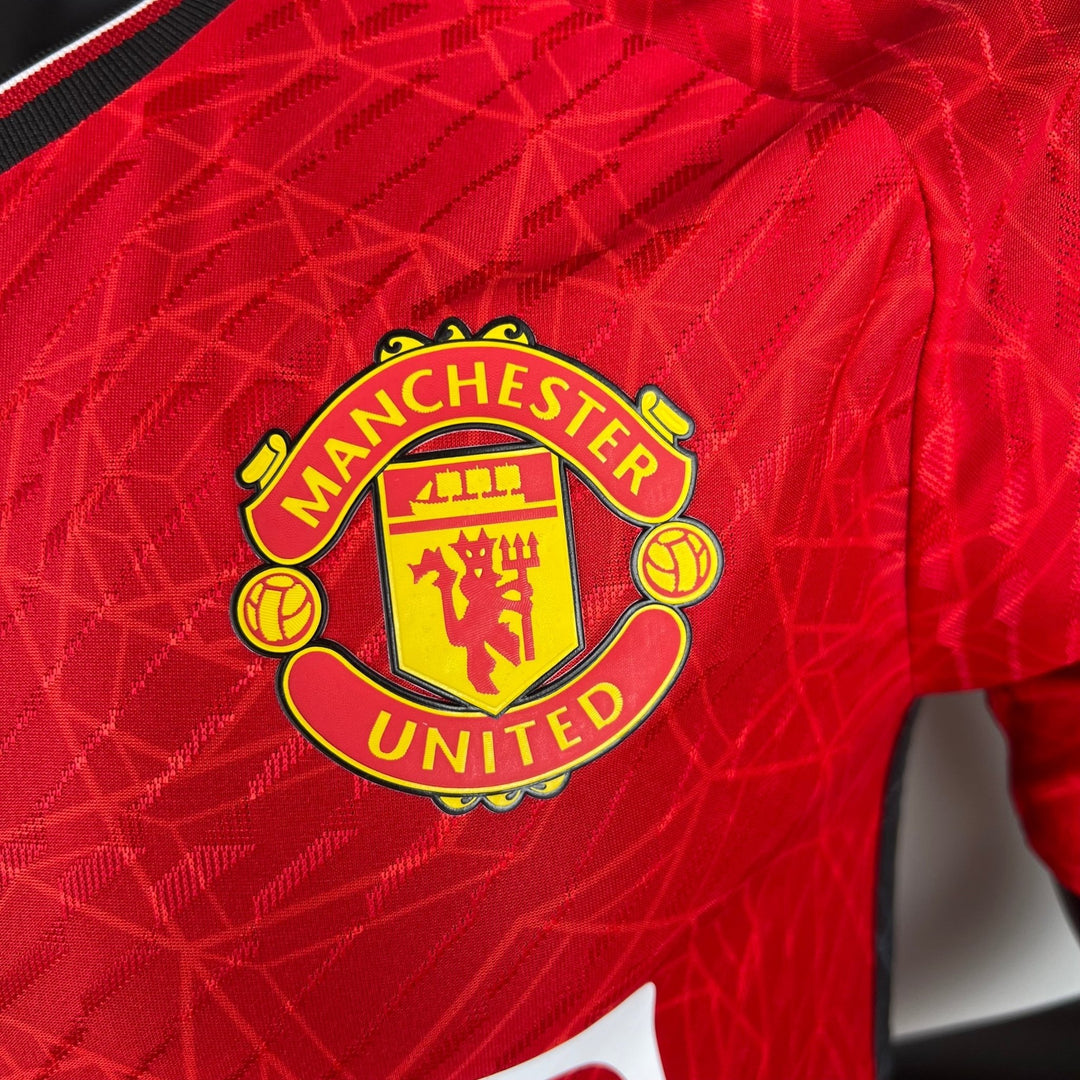 Man United home PLAYER VERSION jersey 2023/24 - uaessss