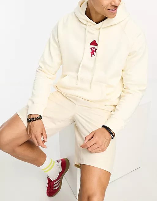 MAN UNITED Hoodie off white 2023/24 - uaessss