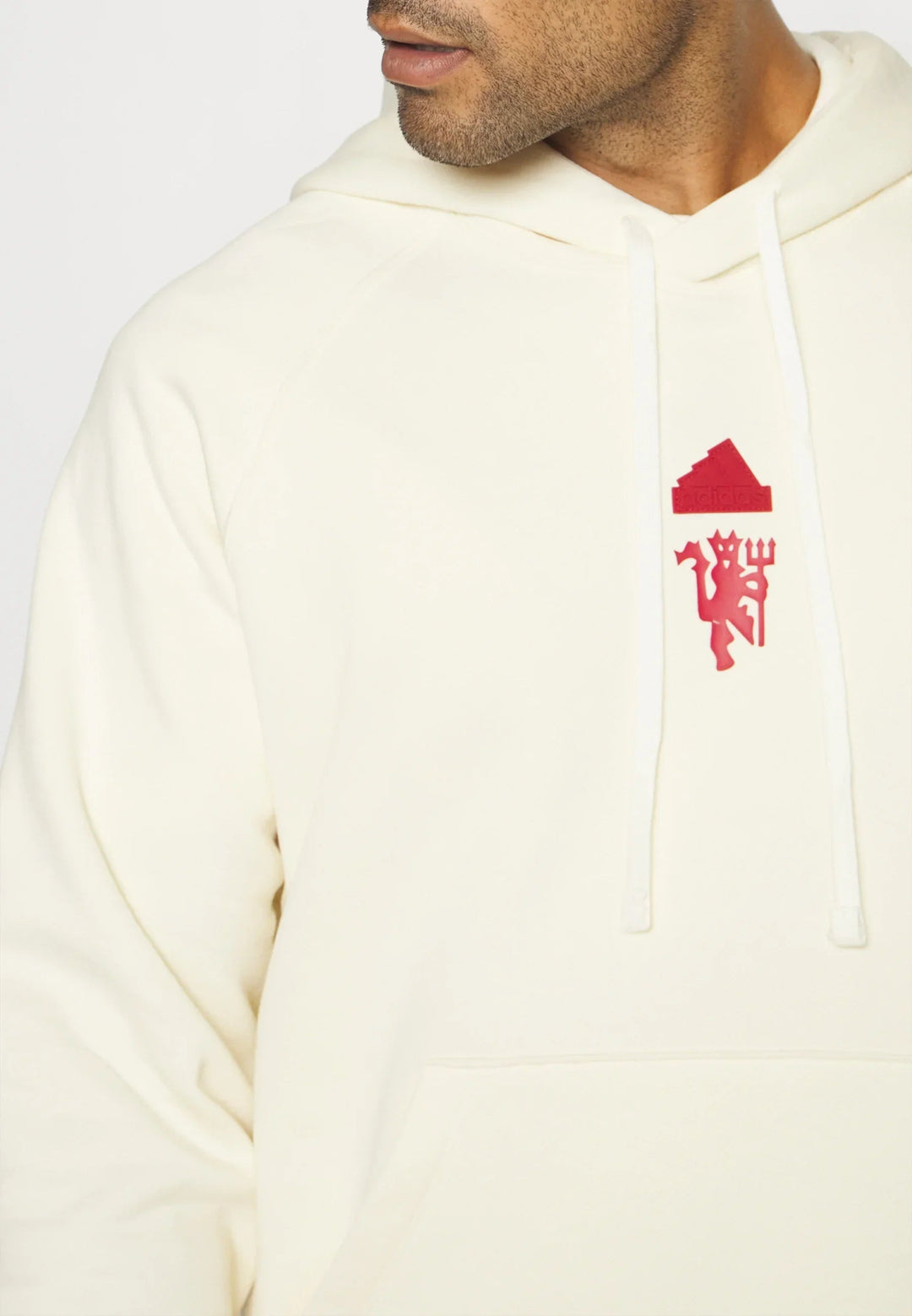 MAN UNITED Hoodie off white 2023/24 - uaessss