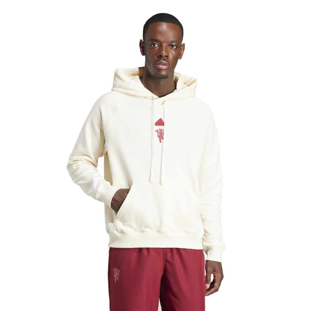 MAN UNITED Hoodie off white 2023/24 - uaessss