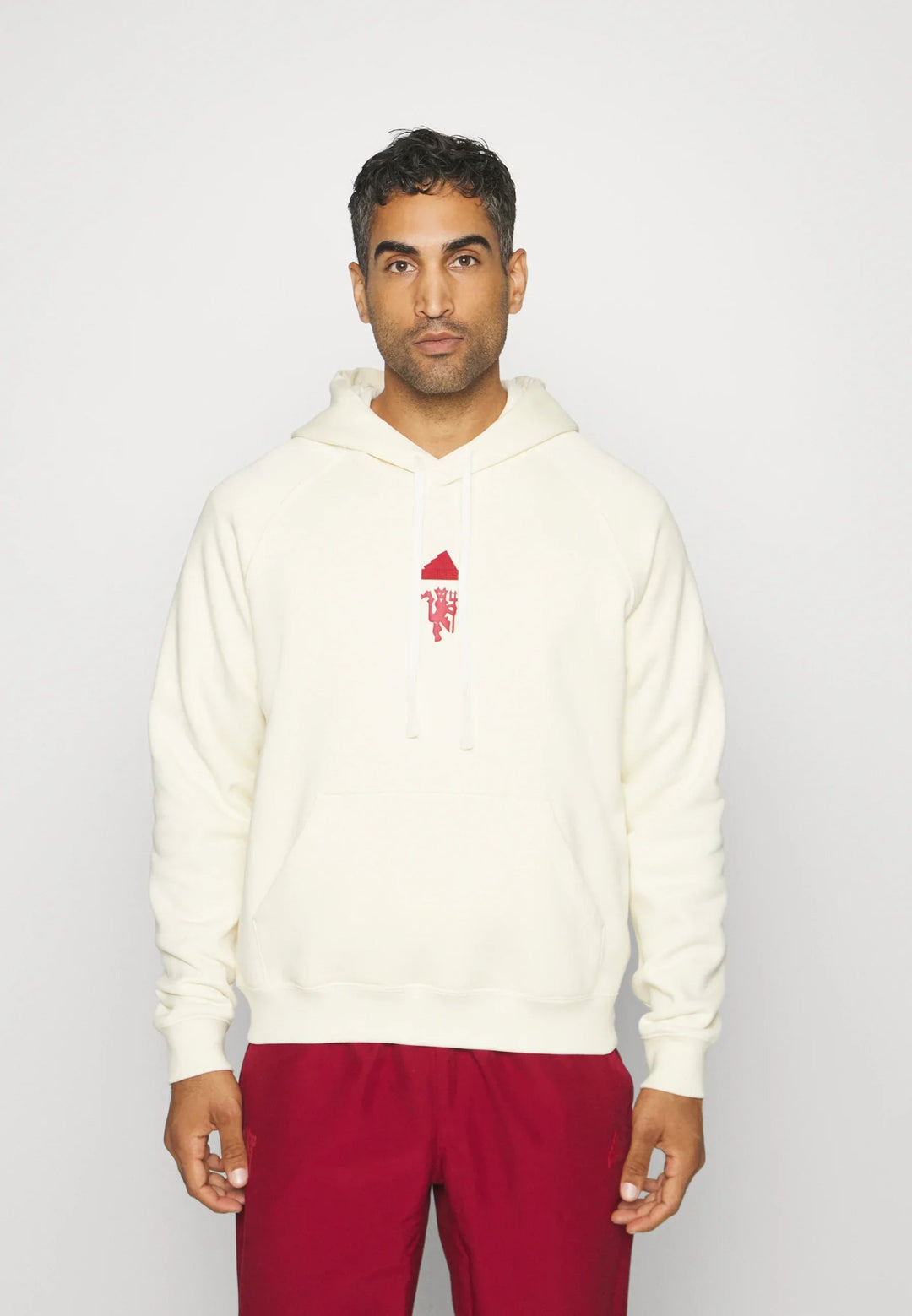 MAN UNITED Hoodie off white 2023/24 - uaessss