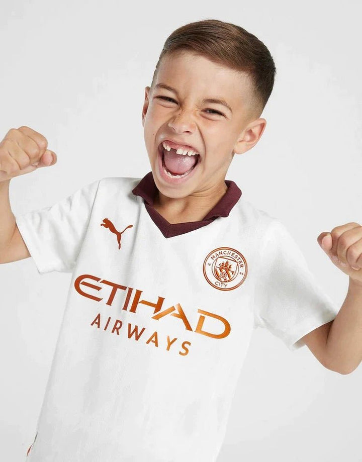 Manchester City AWAY kids 2023/24 - uaessss