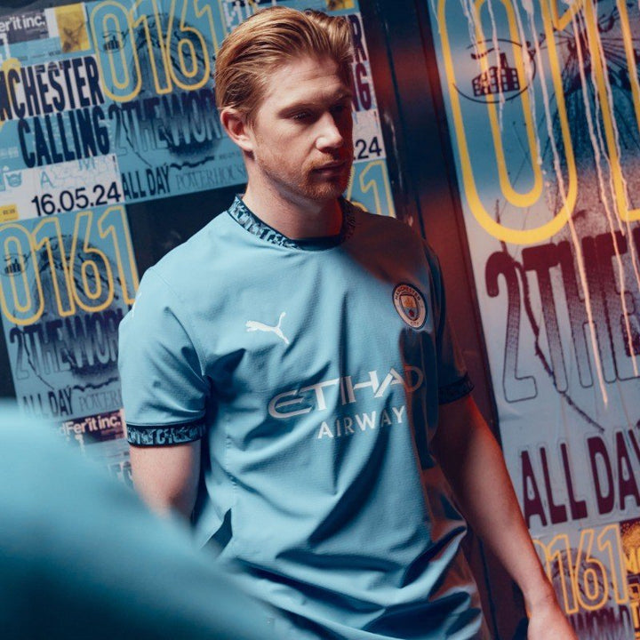 Manchester City Home Jersey 2024/25 - uaessss