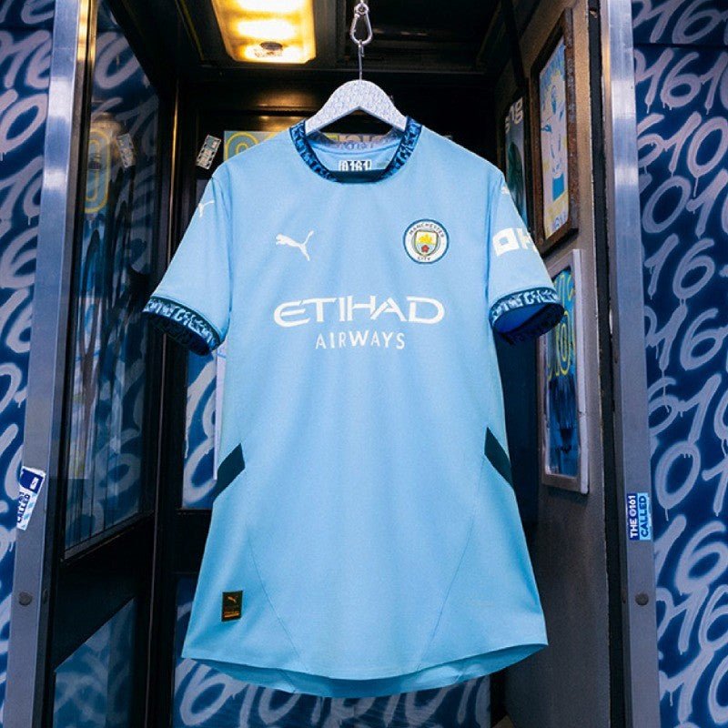 Manchester City Home Jersey 2024/25 - uaessss