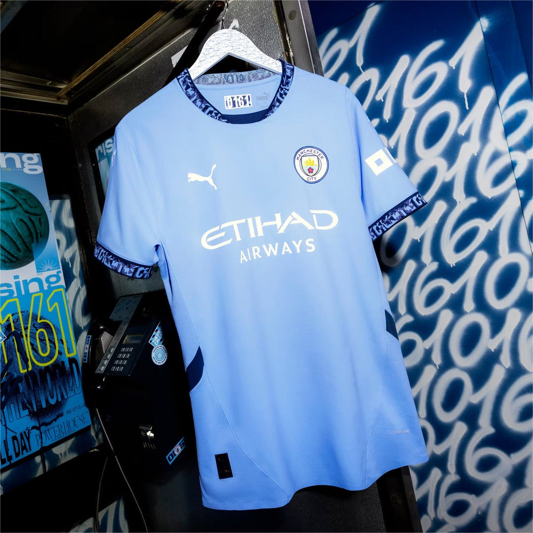 Manchester City Home Jersey 2024/25 - uaessss