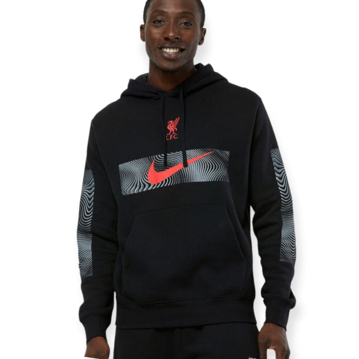 LFC HOODIE BLACK 2022/23