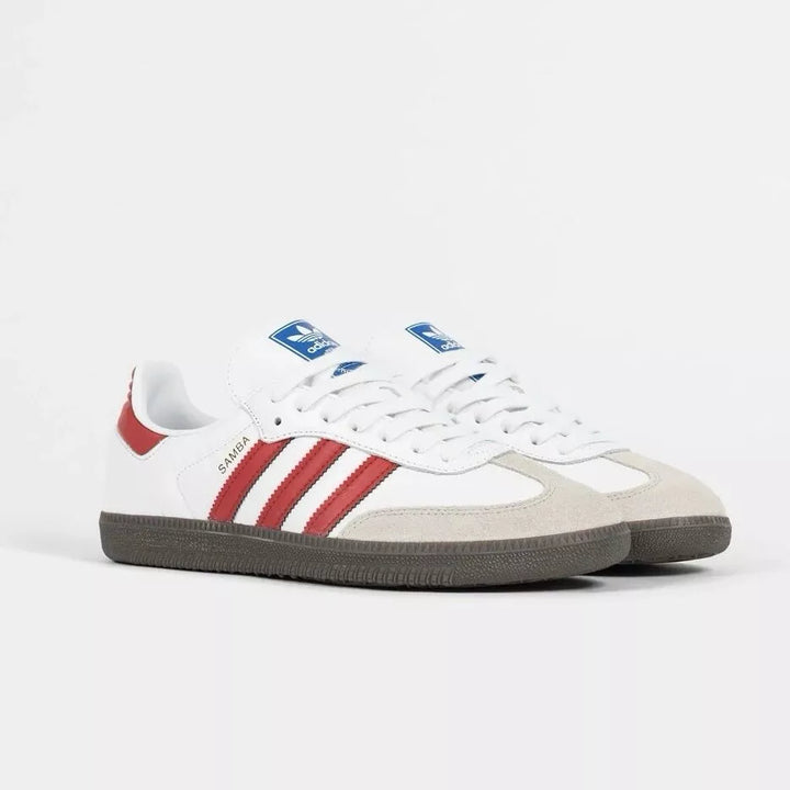 Adidas Samba Baby White Red Shoe