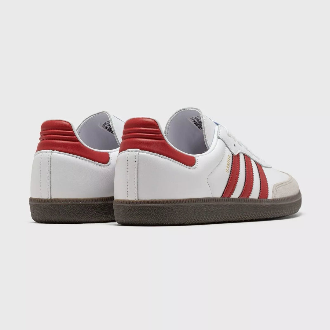 Adidas Samba Baby White Red Shoe