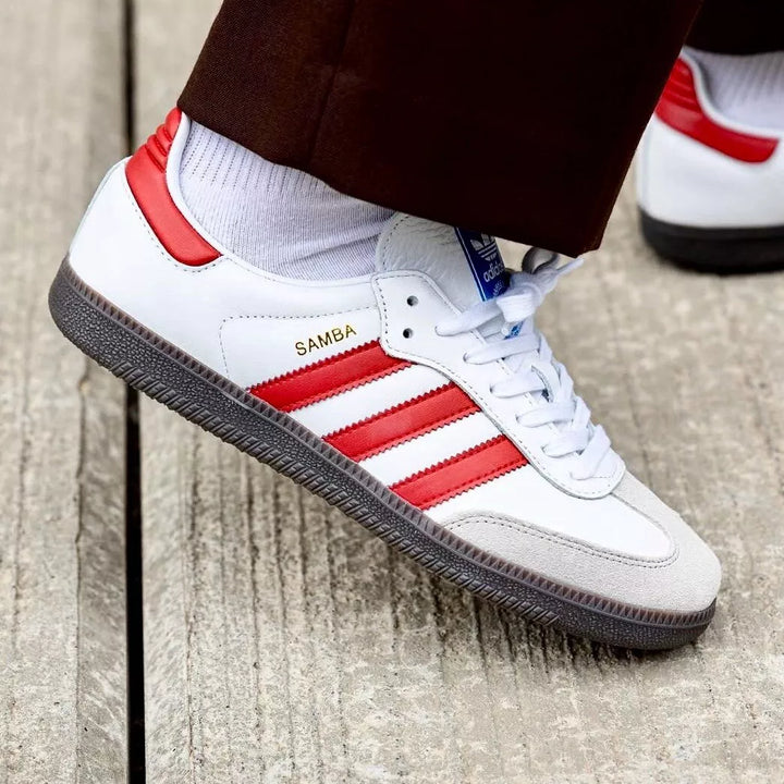 Adidas Samba Baby White Red Shoe