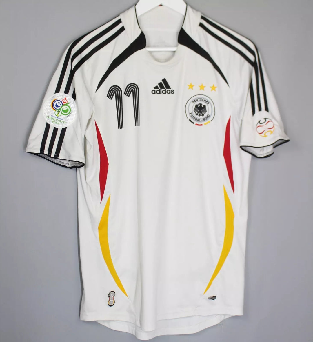 GERMANY CLASSIC HOME WORLD CUP JERSEY 2006 WITH KLOSE 11