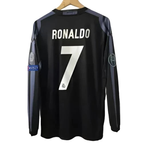 RM  Ronaldo Long Sleeve Third Jersey UCL 2016/17