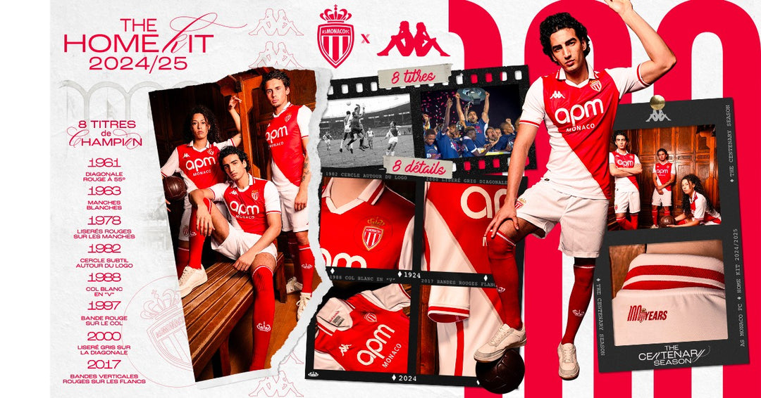 Monaco Home Jersey 2024/25