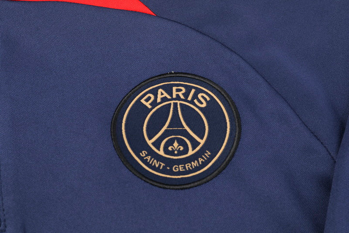 PSG DARK BLUE - RED Training tracksuit 2023/24