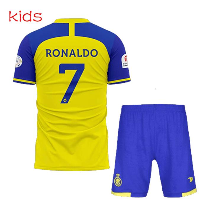 Al-Nassr Kids Home Kit 2022/23