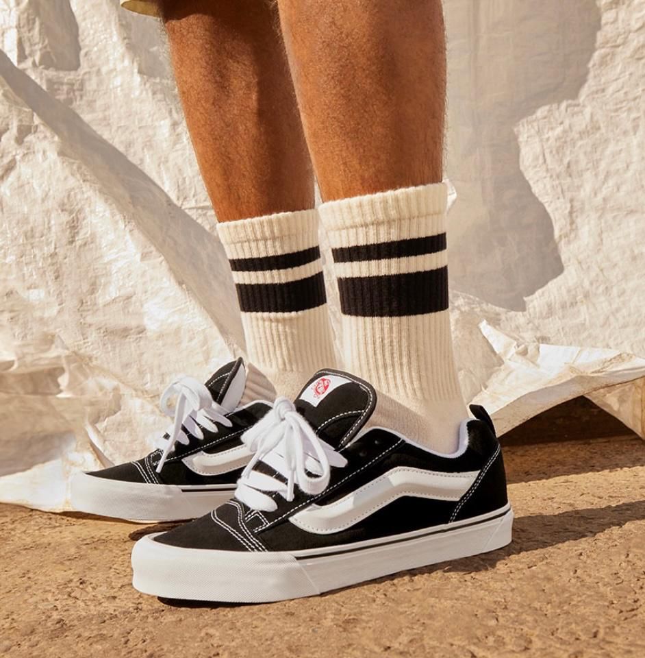 Vans Knu Skool Black White