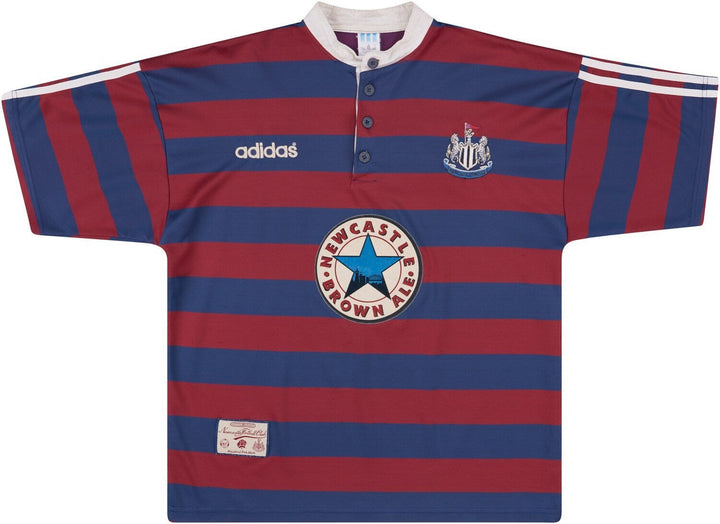 NEWCASTLE 1995/96 away JERSEY