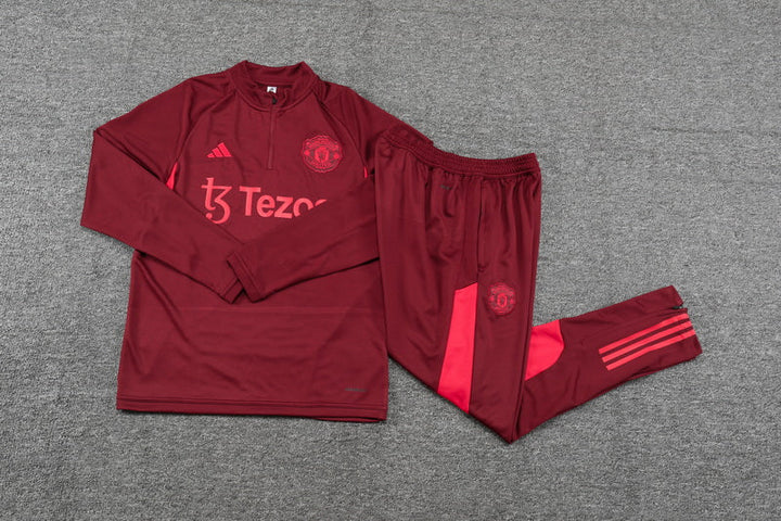 Manchester United RED Training Tracksuit 2024