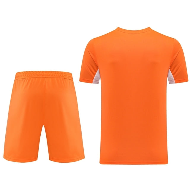 NIKE TECH FLEECE SHORTS SET -ORANGE