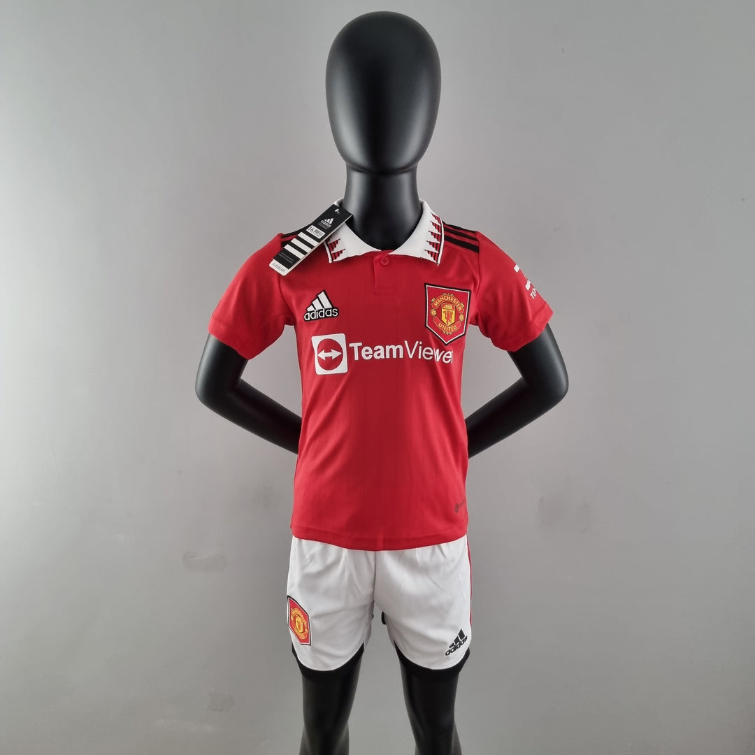 MAN UNITED Kids Home Kit 2022/23