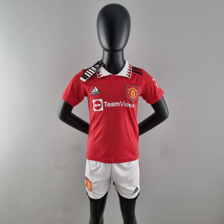 MAN UNITED Kids Home Kit 2022/23