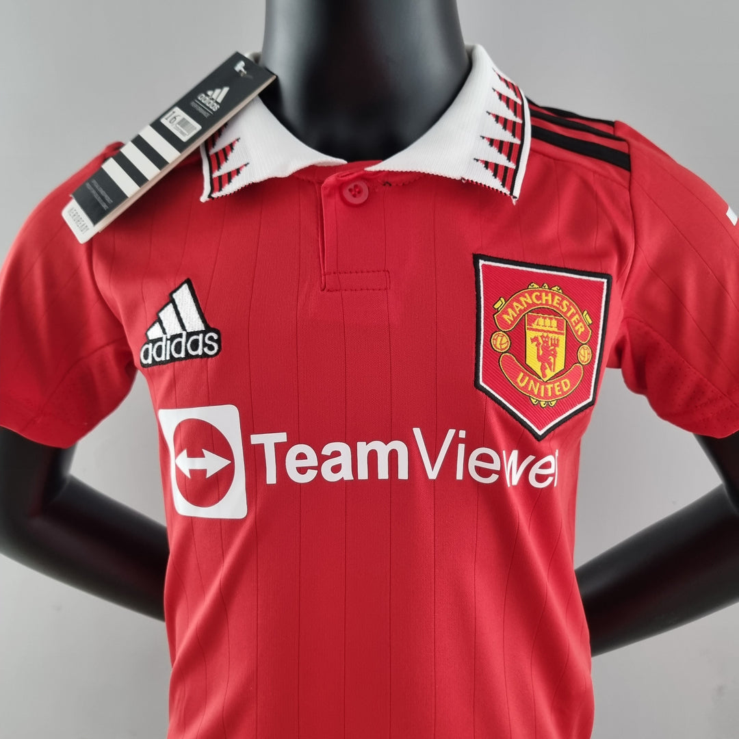 MAN UNITED Kids Home Kit 2022/23