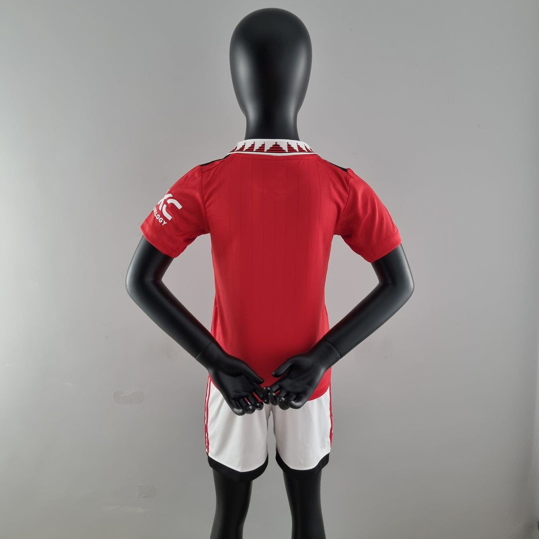 MAN UNITED Kids Home Kit 2022/23