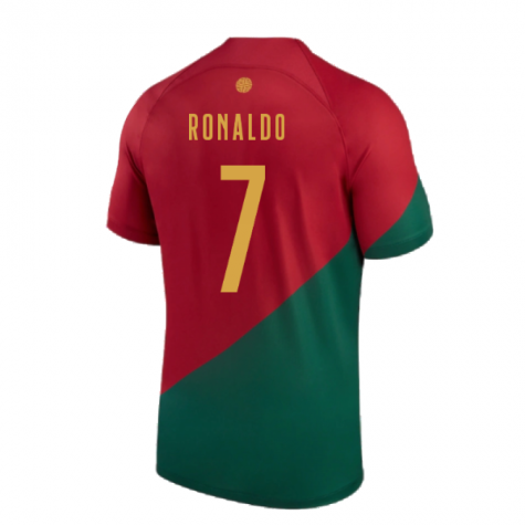 Portugal home 2022 Ronaldo World Cup Final Game