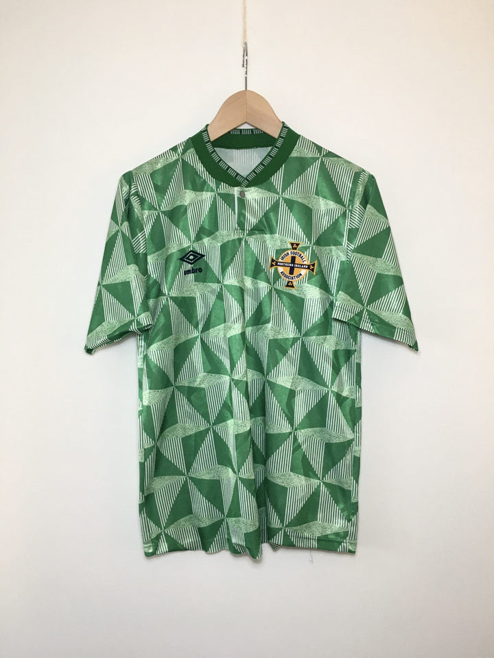 Northern Ireland 1990/92 classic Home Soccer Jersey