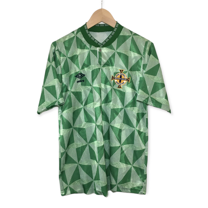 Northern Ireland 1990/92 classic Home Soccer Jersey