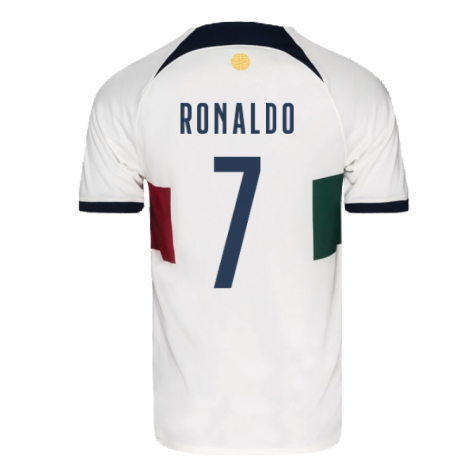 Portugal AWAY 2022 Ronaldo World Cup Final Game