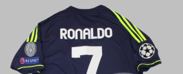 RM AWAY classic 12/13 RONALDO 7 UCL JERSEY