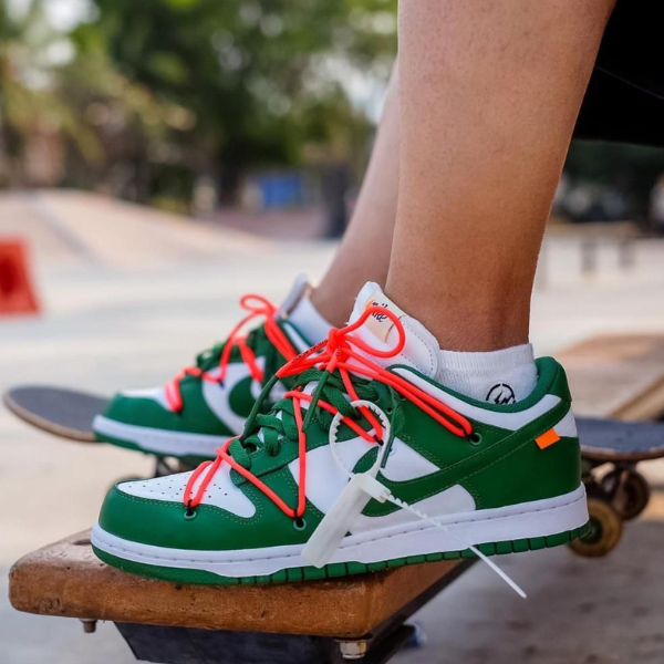 Nike Dunk Low x Off-White Pine Green