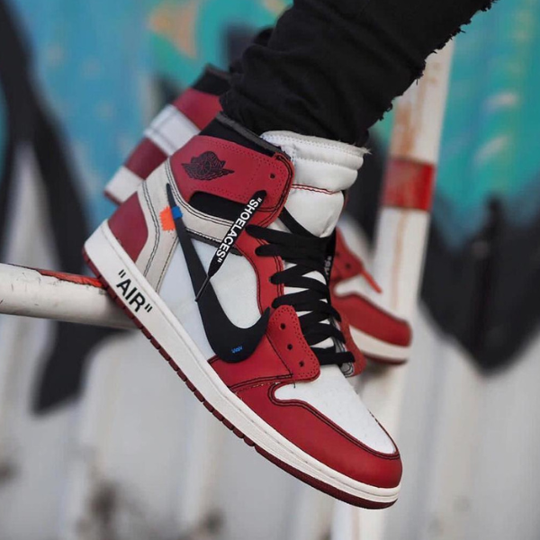 Off-white x Air Jordan 1 red