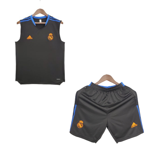 RM BLACK TRAINING SLEEVELESS SET