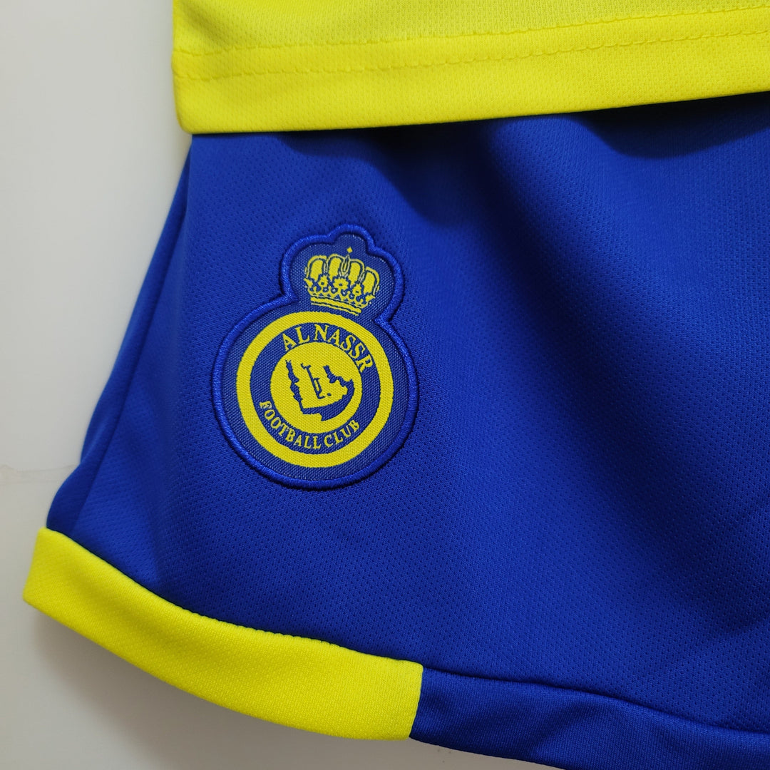 Al-Nassr Kids Home Kit 2022/23