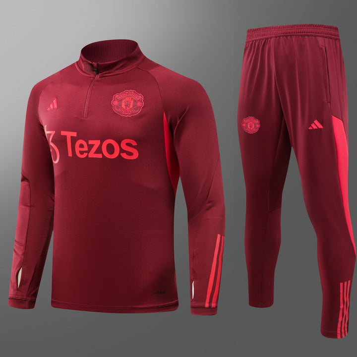 Manchester United RED Training Tracksuit 2024