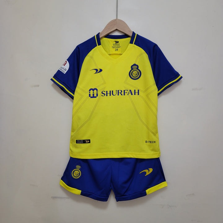 Al-Nassr Kids Home Kit 2022/23