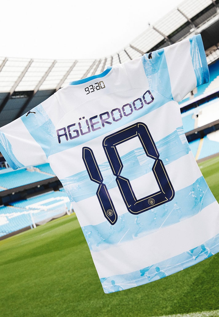 Manchester City Limited Edition Jersey with aguerooo 11 2022/23