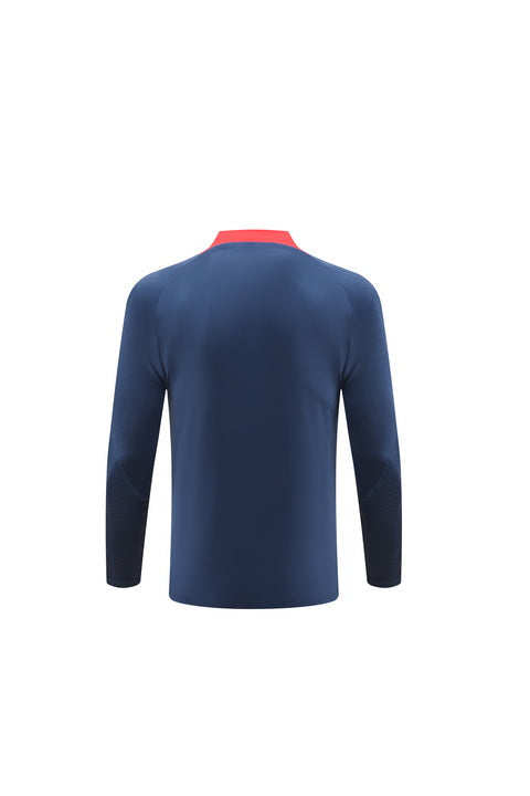 PSG DARK BLUE - RED Training tracksuit 2023/24